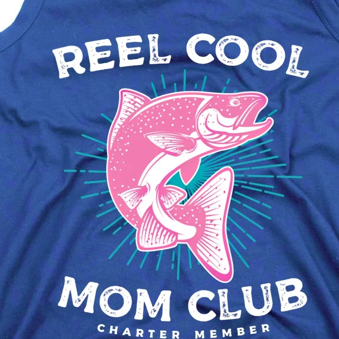 Funny Mom Fishing Design For Mother's Day Cool Gift Tank Top