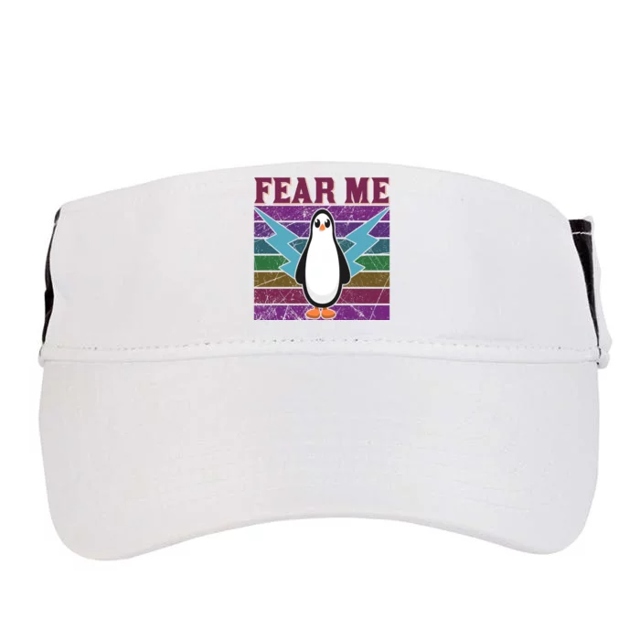 Fear Me Funny Penguin Adult Drive Performance Visor