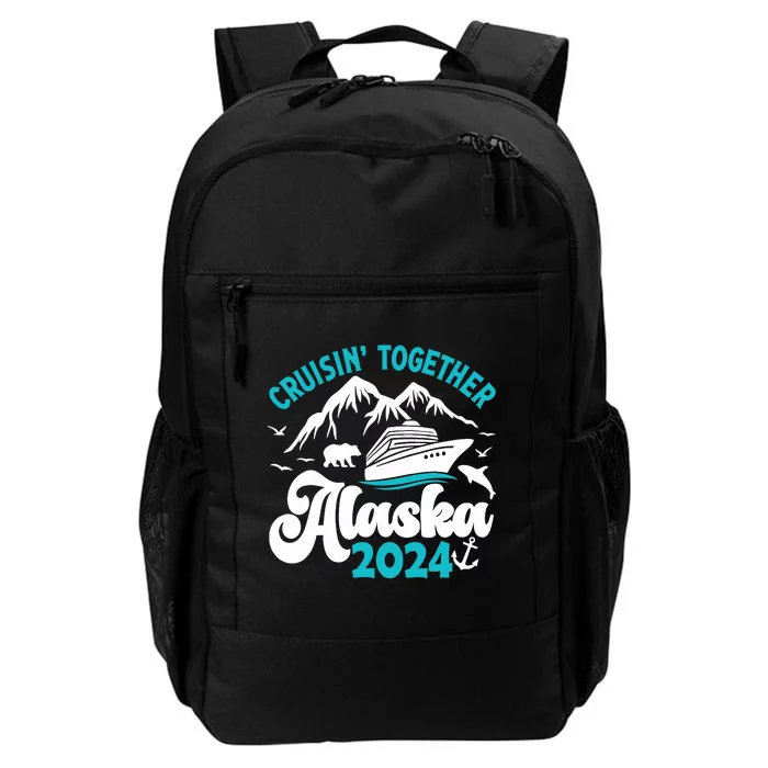 Funny Matching Family Alaska Cruise 2024 Girl Daily Commute Backpack