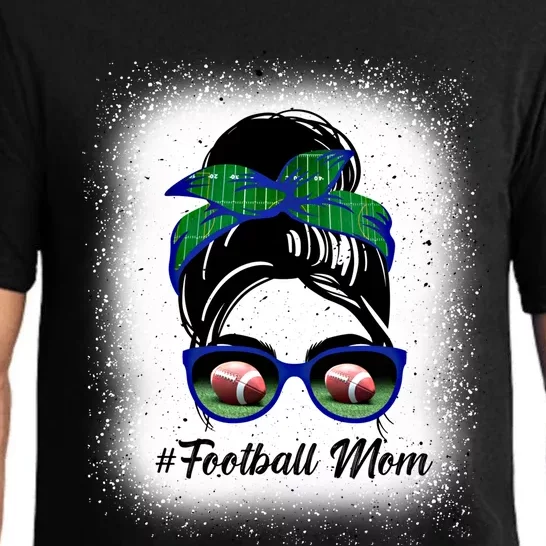 Football Mom #Football Mom American Football Mother Gift Pajama Set