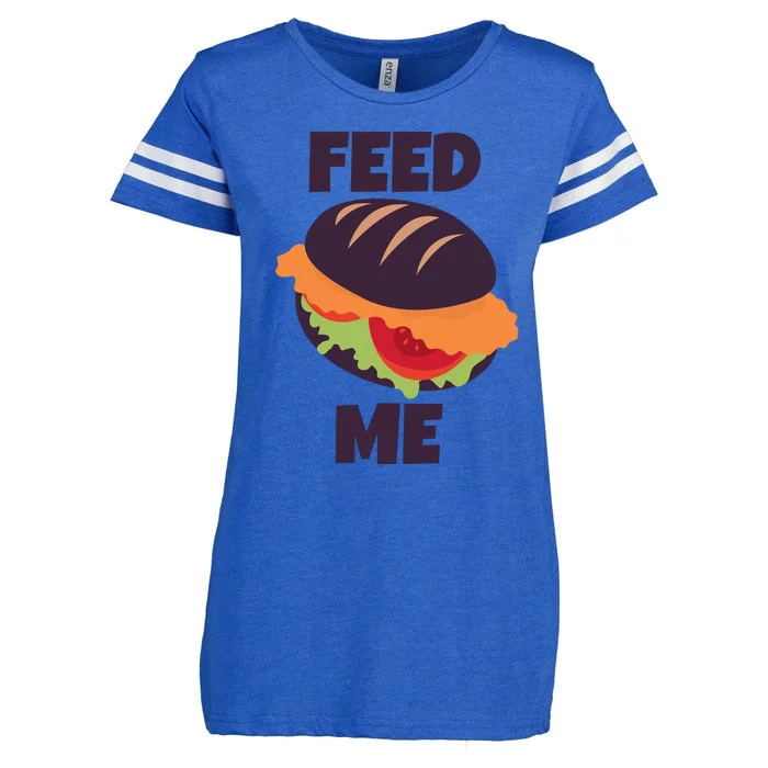 Feed Me Enza Ladies Jersey Football T-Shirt