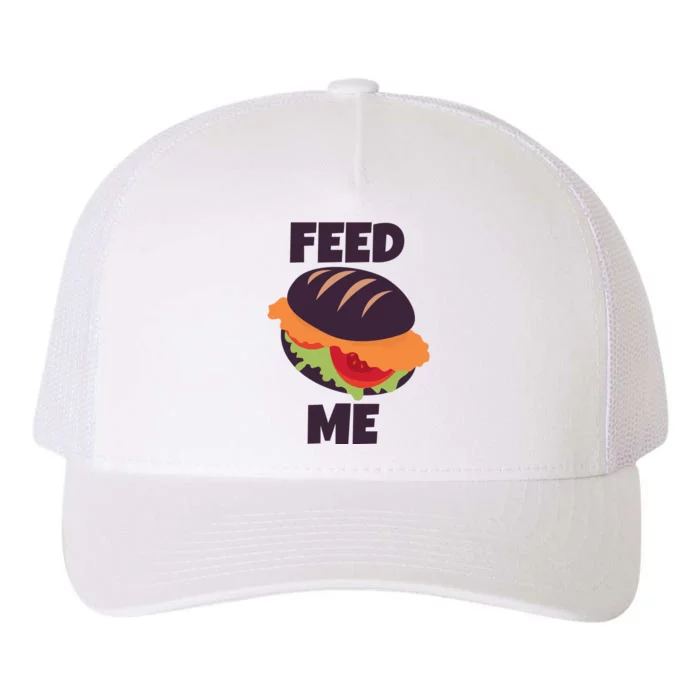 Feed Me Yupoong Adult 5-Panel Trucker Hat