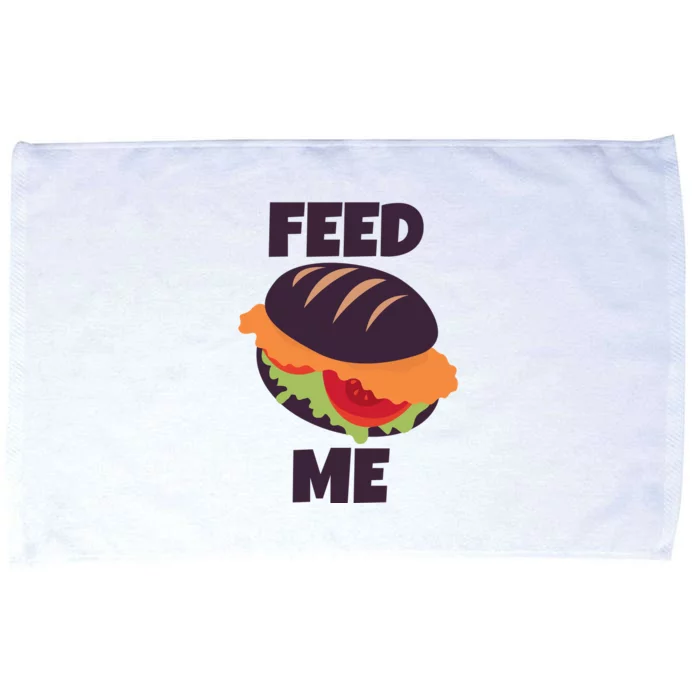 Feed Me Microfiber Hand Towel