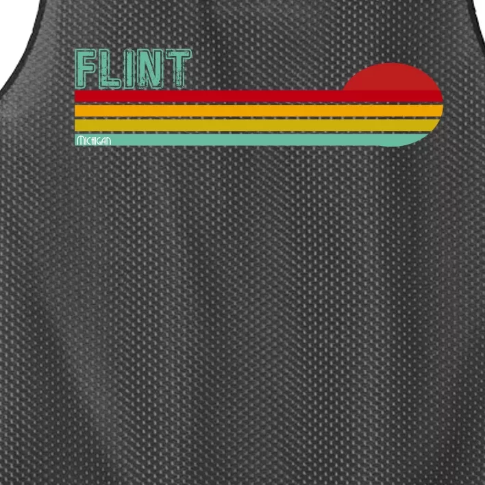 Flint Michigan Mesh Reversible Basketball Jersey Tank