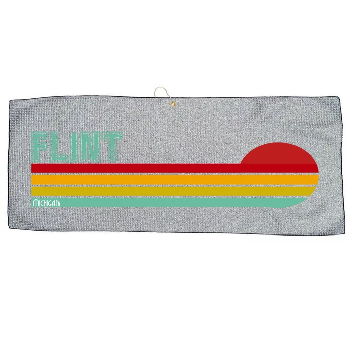 Flint Michigan Large Microfiber Waffle Golf Towel