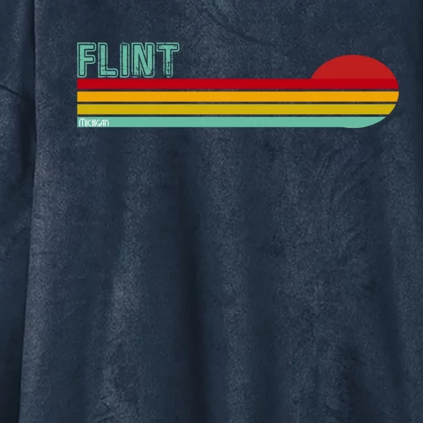 Flint Michigan Hooded Wearable Blanket