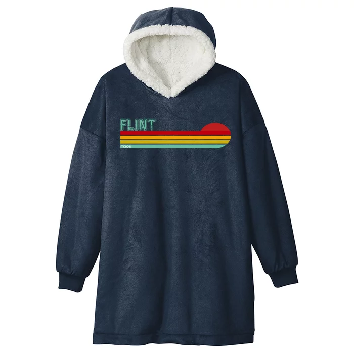 Flint Michigan Hooded Wearable Blanket