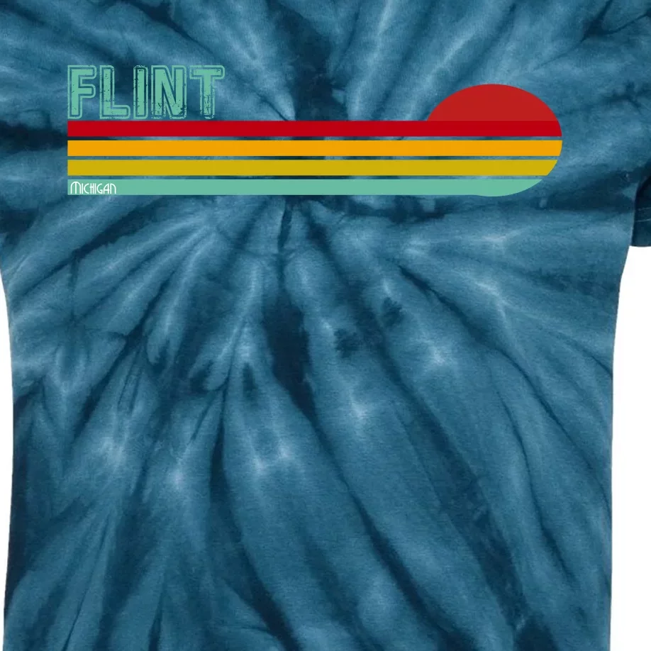 Flint Michigan Kids Tie-Dye T-Shirt