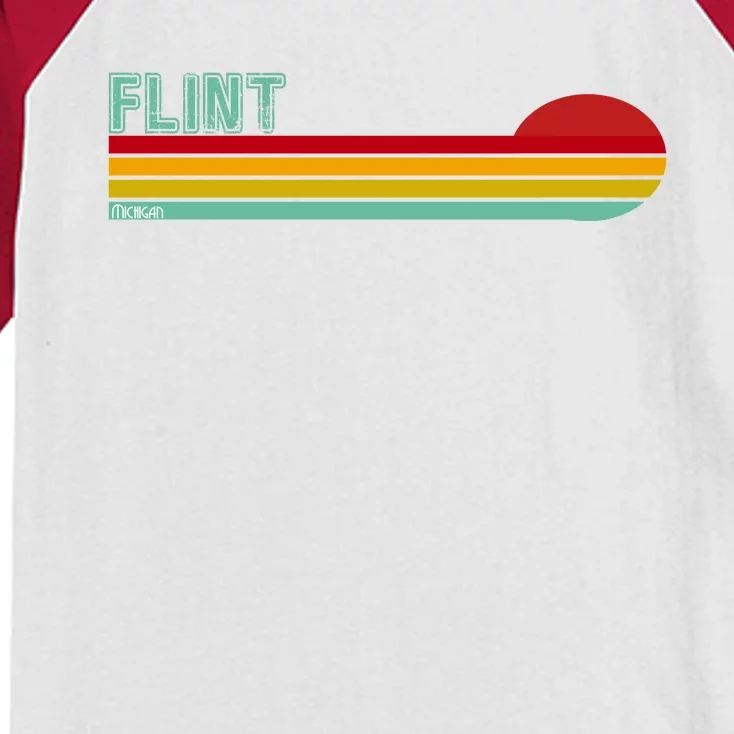 Flint Michigan Kids Colorblock Raglan Jersey