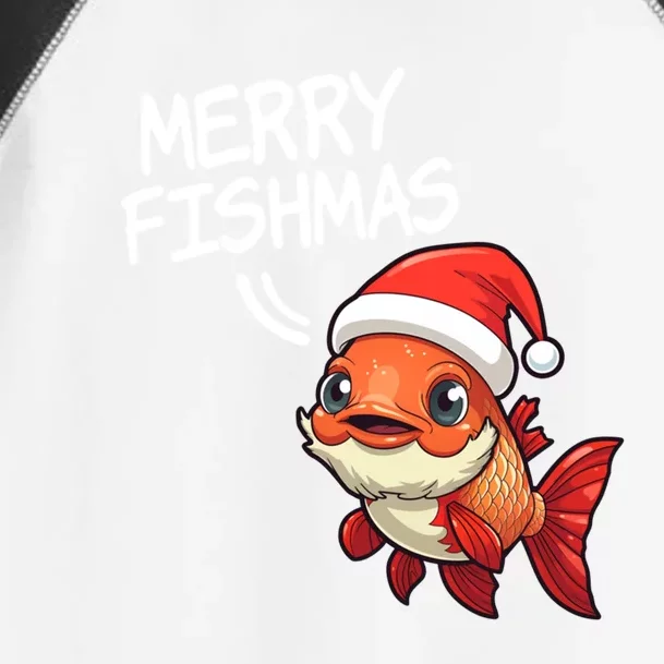 Fishing Merry Fishmas Gift Toddler Fine Jersey T-Shirt