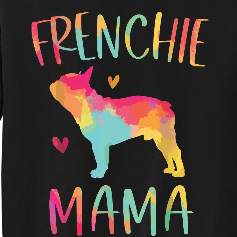 Frenchie Mama Funny French Bulldog Dog Mom Cute Sweatshirt