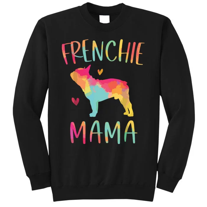 Frenchie Mama Funny French Bulldog Dog Mom Cute Sweatshirt