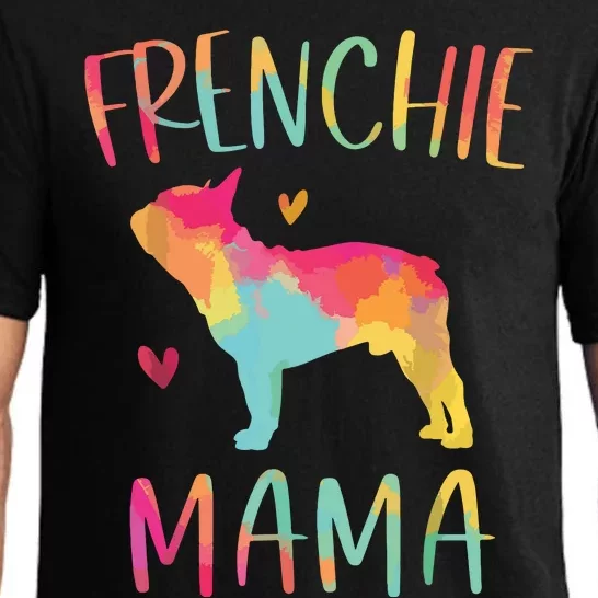 Frenchie Mama Funny French Bulldog Dog Mom Cute Pajama Set