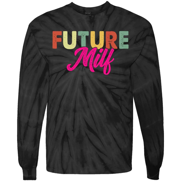 Future Milf Tie-Dye Long Sleeve Shirt