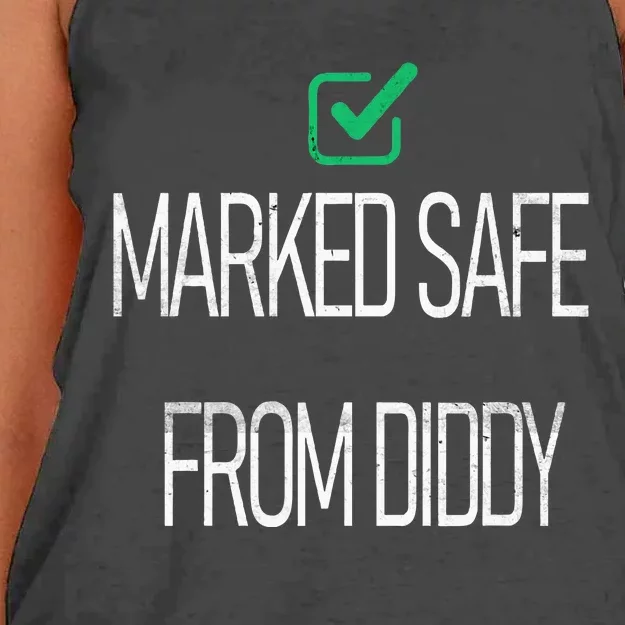 Funny Markedsafe Fromdiddy Women's Knotted Racerback Tank