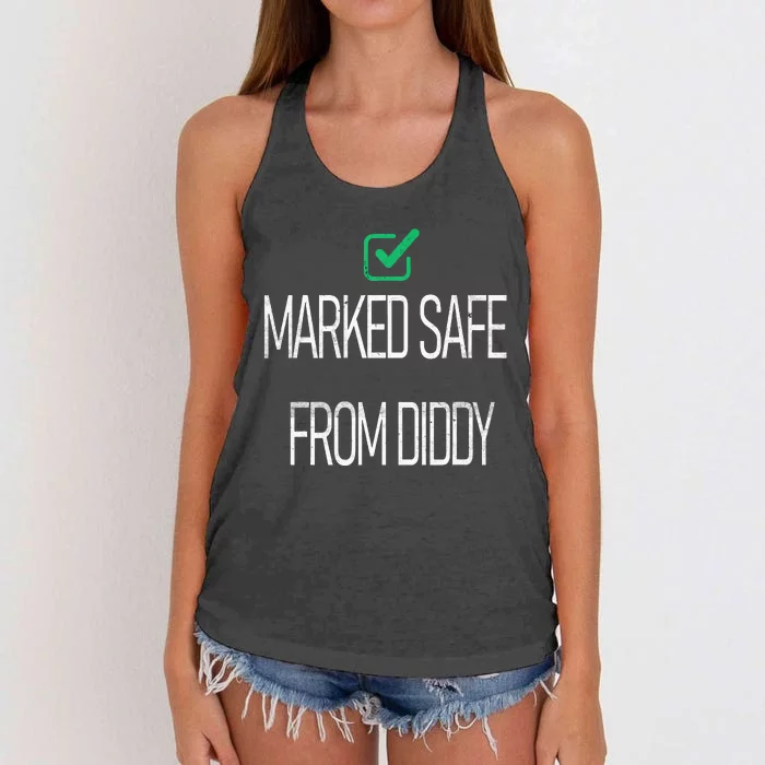 Funny Markedsafe Fromdiddy Women's Knotted Racerback Tank