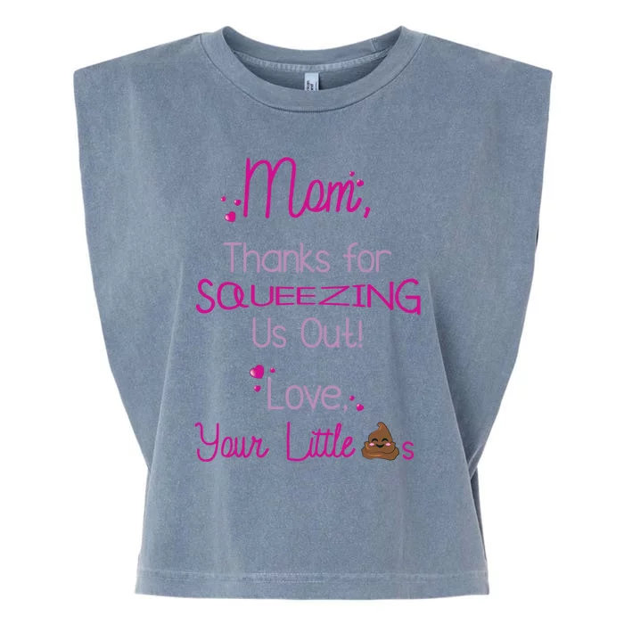 For Mom From Daughter Thank You Gift Mothers Day Funny Gift Garment-Dyed Women's Muscle Tee