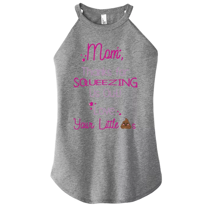 For Mom From Daughter Thank You Gift Mothers Day Funny Gift Women’s Perfect Tri Rocker Tank