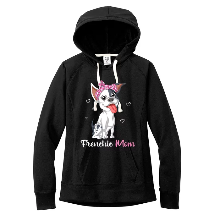 Frenchie Mom Women's Fleece Hoodie