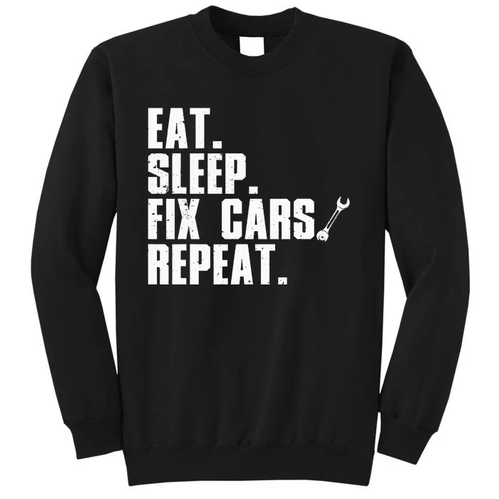 Funny Mechanic For Men Dad Auto Garage Automobile Car Lover Sweatshirt