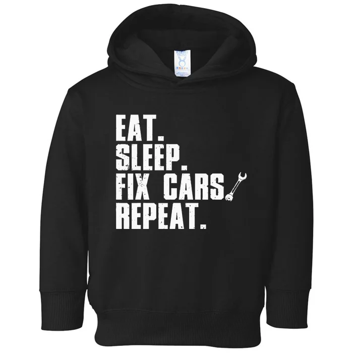 Funny Mechanic For Men Dad Auto Garage Automobile Car Lover Toddler Hoodie