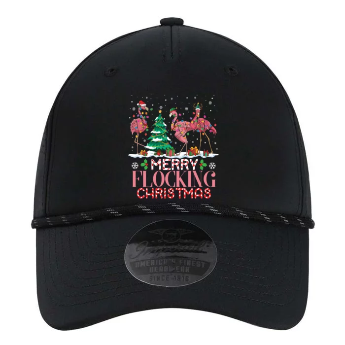 Flamingo Merry Flocking Christmas Funny Xmas Gift Performance The Dyno Cap