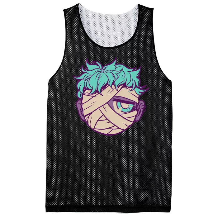 Frightful Mummy Mesh Reversible Basketball Jersey Tank