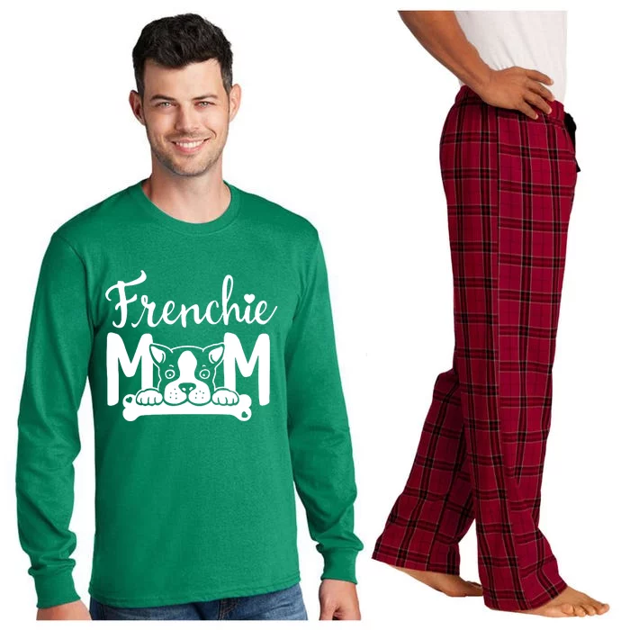 Frenchie Mom Long Sleeve Pajama Set