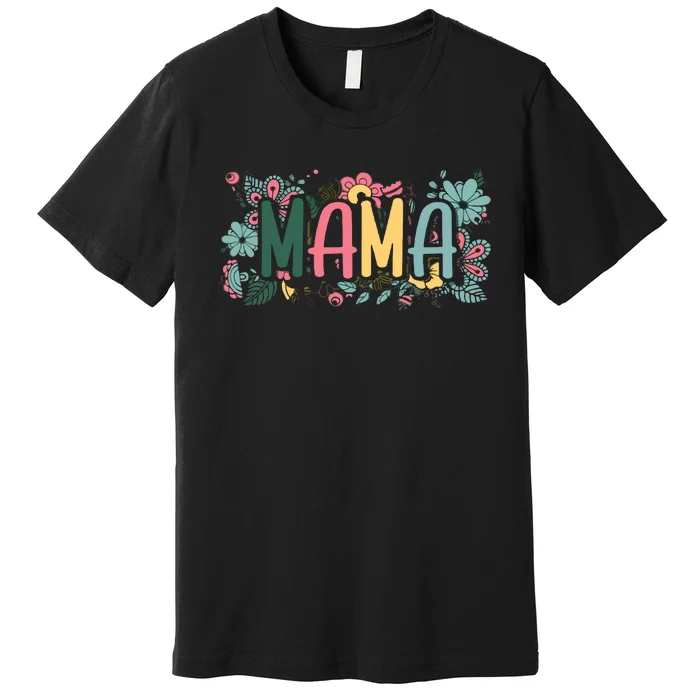 Floral Mama Premium T-Shirt