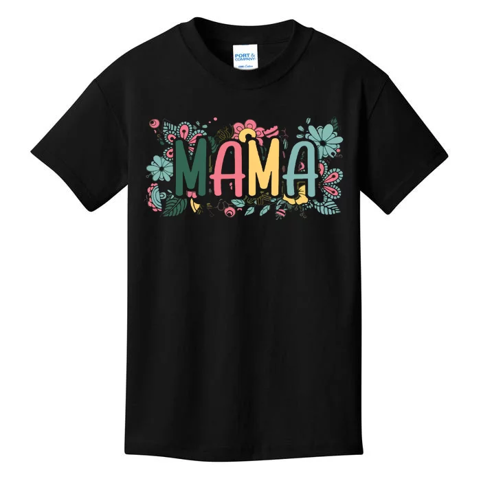 Floral Mama Kids T-Shirt