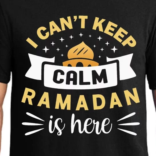 Funny Muslim Fasting Mosque Ramadan Kareem Pajama Set