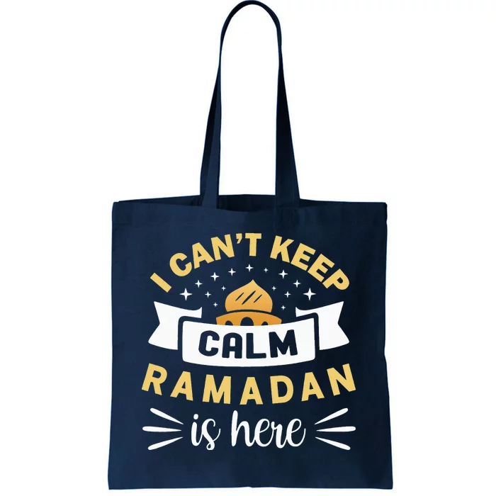 Funny Muslim Fasting Mosque Ramadan Kareem Tote Bag