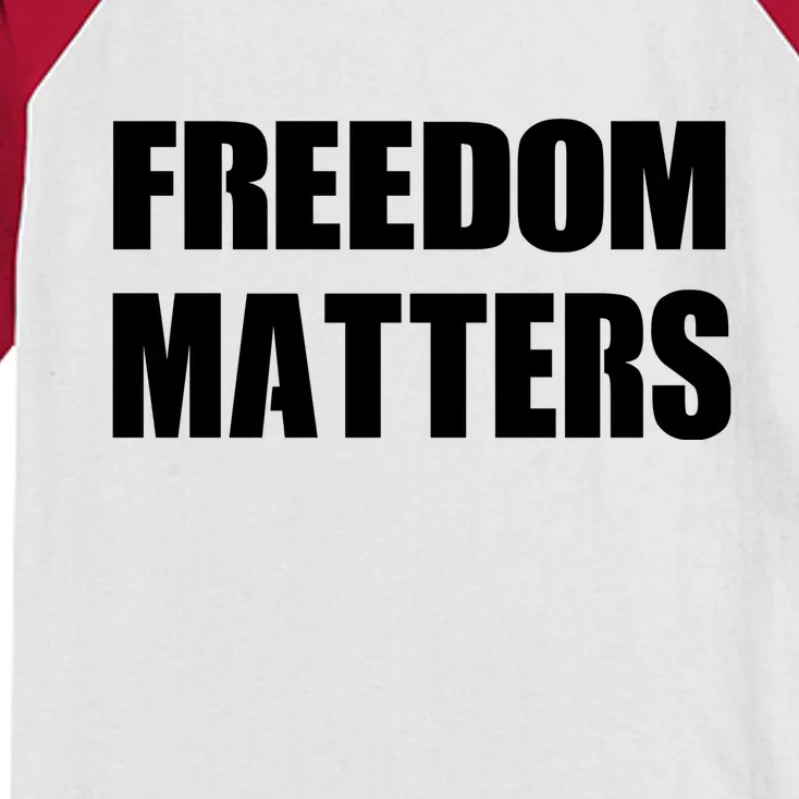 Freedom Matters Kids Colorblock Raglan Jersey