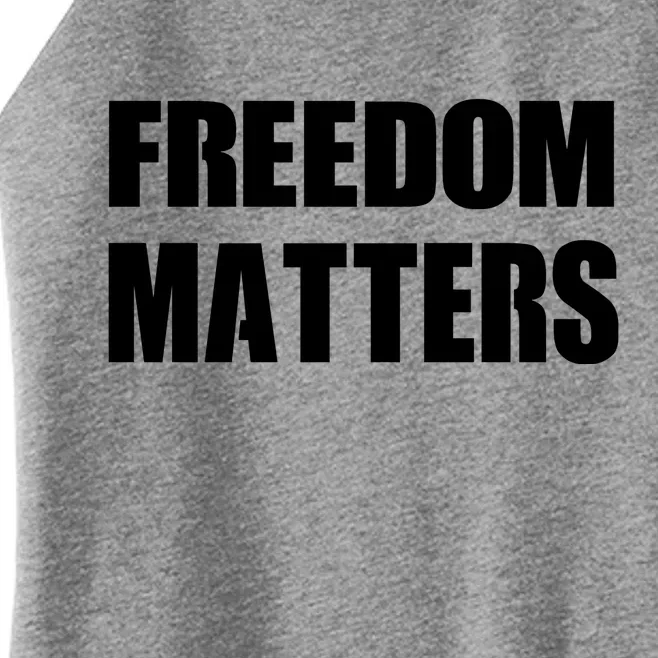 Freedom Matters Women’s Perfect Tri Rocker Tank