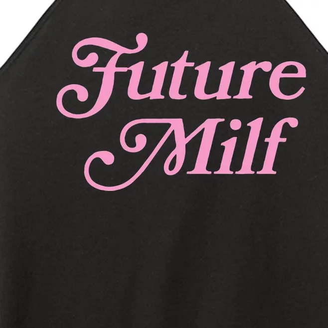 Future Milf Funny Women’s Perfect Tri Rocker Tank