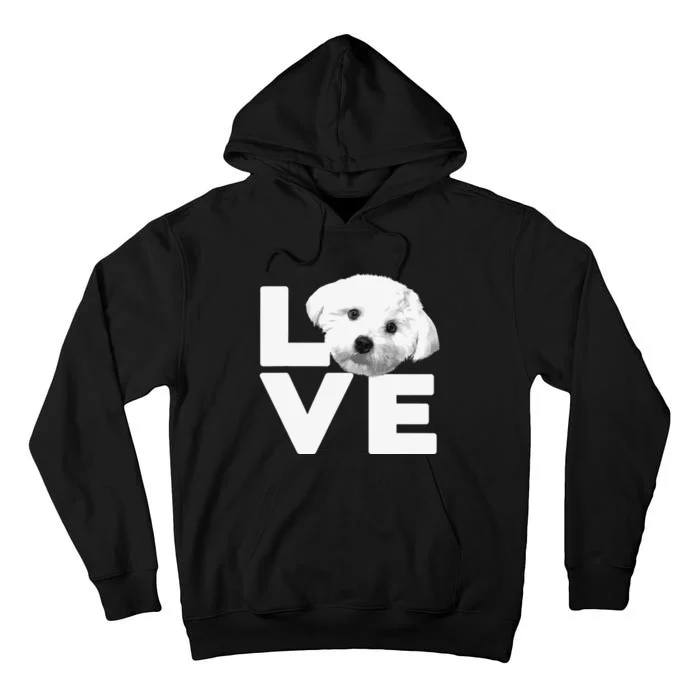 Funny Maltese For Dog Lover Groomer Owner Puppy Tall Hoodie