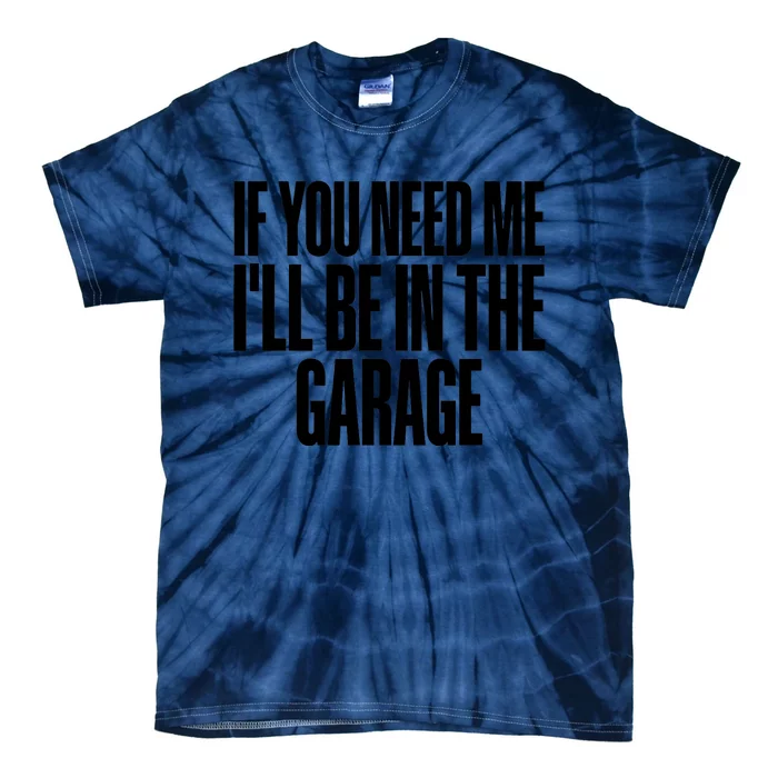 Funny Mechanic For Dad Auto Garage Automobile Car Lover Tie-Dye T-Shirt