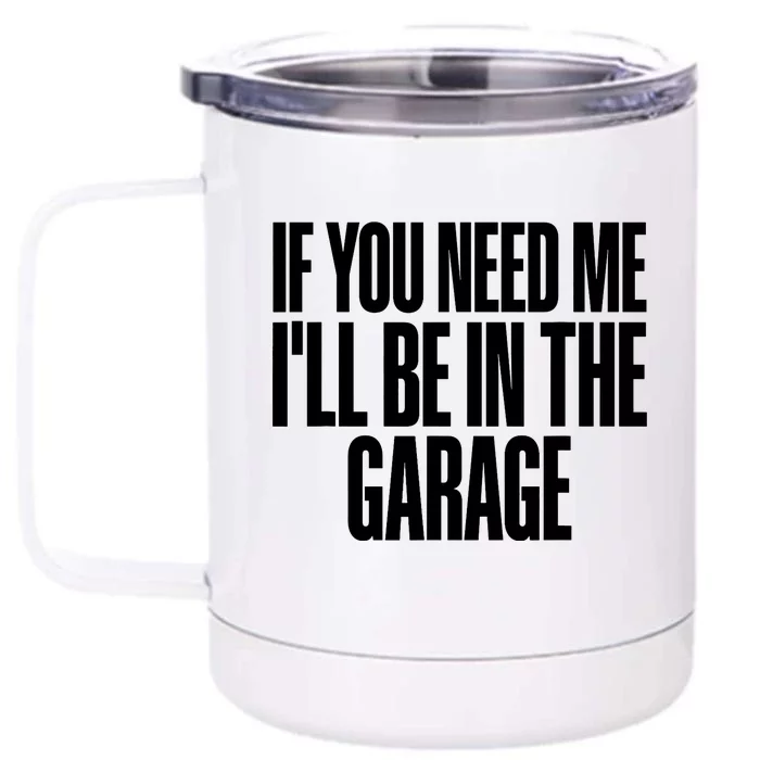 Funny Mechanic For Dad Auto Garage Automobile Car Lover Front & Back 12oz Stainless Steel Tumbler Cup