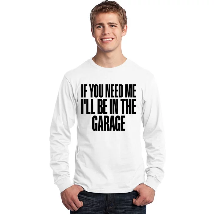 Funny Mechanic For Dad Auto Garage Automobile Car Lover Tall Long Sleeve T-Shirt