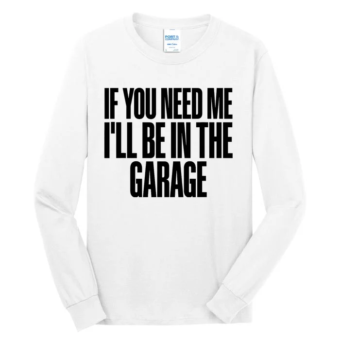 Funny Mechanic For Dad Auto Garage Automobile Car Lover Tall Long Sleeve T-Shirt