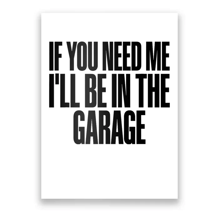 Funny Mechanic For Dad Auto Garage Automobile Car Lover Poster