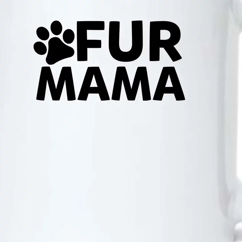 Fur Mama Black Color Changing Mug