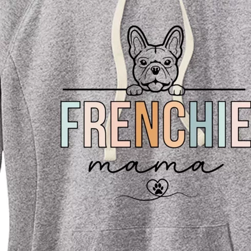 Frenchie Mom Funny French Bulldog Mama Lovers MotherS Day Women's Fleece Hoodie