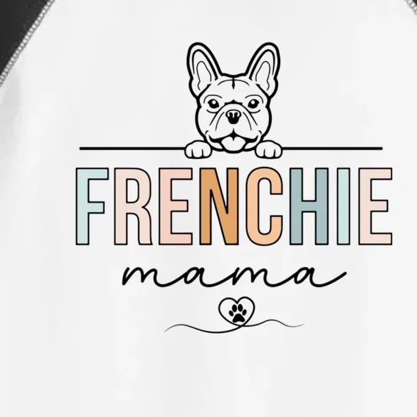 Frenchie Mom Funny French Bulldog Mama Lovers MotherS Day Toddler Fine Jersey T-Shirt