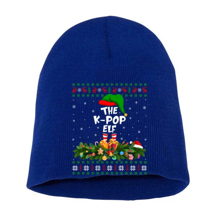 Funny Matching Family Ugly The Kpop Elf Christmas Cool Gift Short Acrylic Beanie