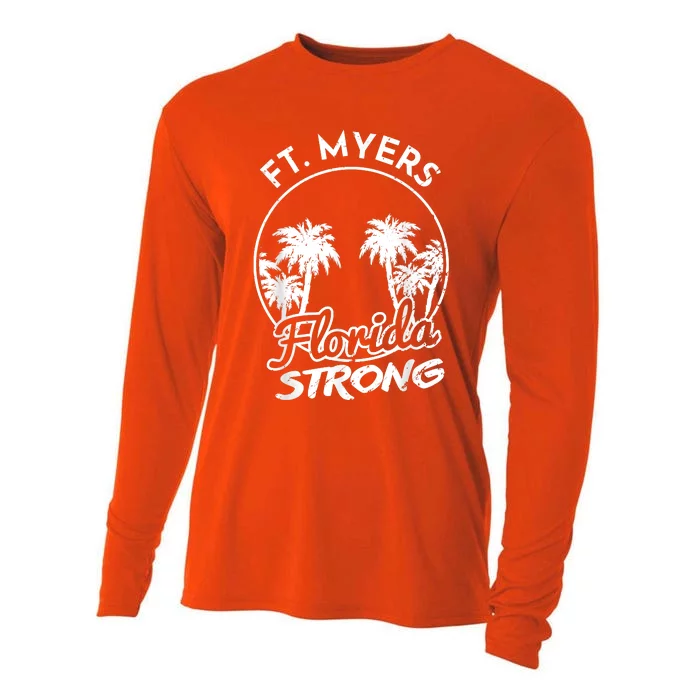 Ft. Myers Florida Strong Community Support Cooling Performance Long Sleeve Crew