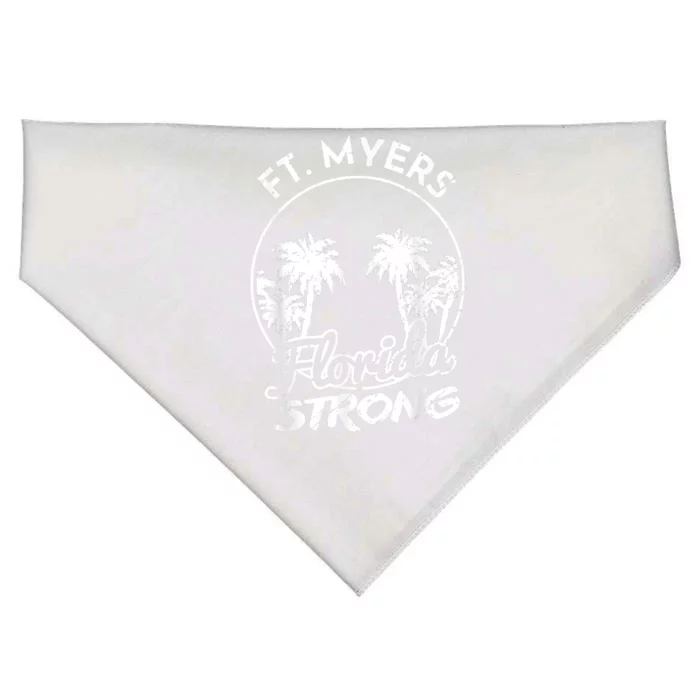 Ft. Myers Florida Strong Community Support USA-Made Doggie Bandana