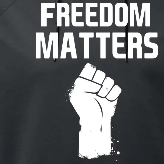 Freedom Matters Fist Performance Fleece Hoodie