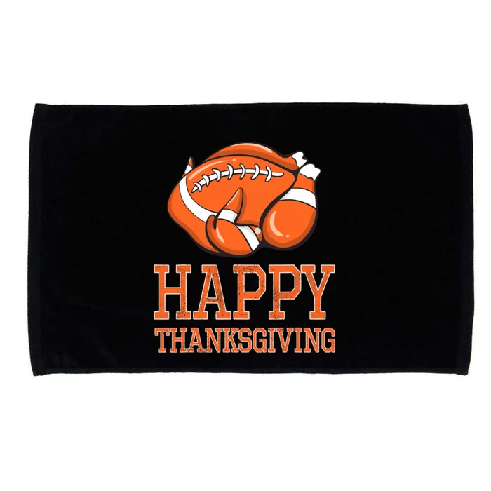 Feast Mode Football Turkey Funny Thanksgiving Gifts Microfiber Hand Towel