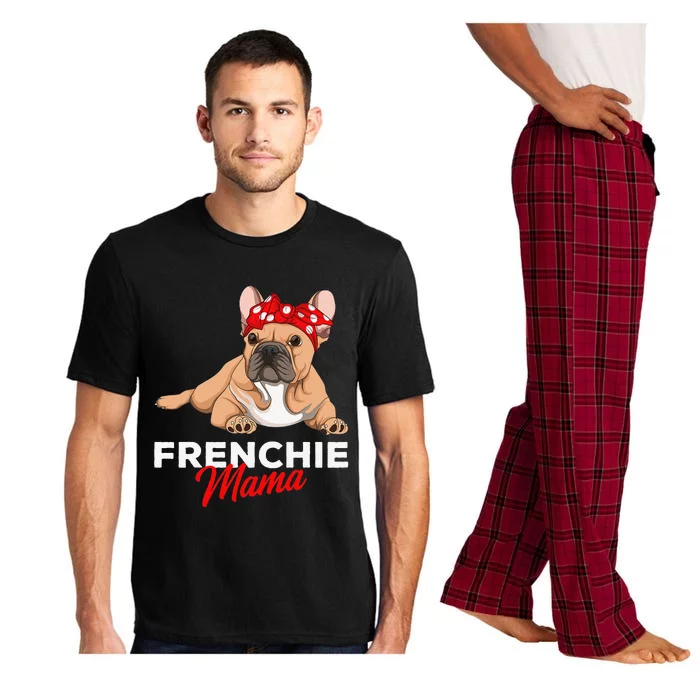 Frenchie Mama Funny French Bulldog Dog Mom Cute Pajama Set